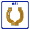 Γνήσιο Original Samsung Galaxy A51 (SM-A515F), MAIN FLEX CABLE MOTHERBOARD CONNECTOR ΚΕΝΤΡΙΚΗ ΚΑΛΩΔΙΟΤΑΙΝΙΑ ΜΗΤΡΙΚΗΣ (SERVICE PACK BY SAMSUNG) GH59-15202A GH82-25735A