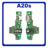 Γνήσιο Original Samsung Galaxy A20s A207 (A207F, A207F/DS) Καλωδιοταινία Φόρτισης SUB Charging Board (Charge Connector Dock Flex) + Mic Μικρόφωνο GH81-17775A (Service Pack By Samsung)