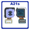 Original Γνήσιο Samsung Galaxy A21s 2020 A217 (A217F, A217F/DS, A217F/DSN, A217M, A217M/DS, A217N) Rear Main Back Single Camera Module Flex 2MP Πίσω Μονή Κεντρική Κάμερα GH96-13476A (Service Pack By Samsung)