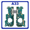 HQ OEM Συμβατό Με Samsung Galaxy A33 5G (SM-A336E, SM-A336B) USB Type-C Charging Dock Connector Flex Sub Board, Καλωδιοταινία Υπό Πλακέτα Φόρτισης + Microphone Μικρόφωνο (Premium A+)