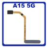 Γνήσια Original Samsung Galaxy A15 5G (SM-A156B, SM-A156B/DS) Fingerprint Sensor Flex Αισθητήρας Δαχτυλικού Αποτυπώματος Brave Black Μαύρο GH96-16582A (Service Pack By Samsung)