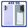 Original Γνήσιο Samsung Galaxy A52 5G A526 SM-A526B Battery Cover Violet Καπάκι Μπαταρίας Βιολετί GH82-25225C (Service Pack By Samsung)