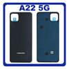 Original Γνήσιο Samsung Galaxy A22 5G A226 (SM-A226B, SM-A226B/DS, SM-A226B/DSN) Rear Back Battery Cover Πίσω Κάλυμμα Πλάτη Καπάκι Μπαταρίας Black Μαύρο GH81-21069A (Service Pack By Samsung)