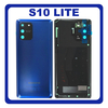 Γνήσια Original Samsung Galaxy S10 Lite, S10Lite (SM-G770F, SM-G770F/DS) Rear Back Battery Cover Πίσω Καπάκι Μπαταρίας Prism Blue Μπλε GH82-21670C (Service Pack By Samsung)