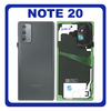Γνήσια Original Samsung Galaxy Note 20, Note20 (SM-N980F, SM-N980F/DS) Rear Back Battery Cover Πίσω Κάλυμμα Καπάκι Πλάτη Μπαταρίας Grey Γκρι GH82-23298A (Service Pack By Samsung)