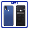 Γνήσιο Original Samsung Galaxy M21 (SM-M215F) Battery Cover Blue Μπλε GH82-22609B (Service Pack by Samsung)