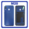 Γνήσια Original Samsung Galaxy M20 (SM-M205F, SM-M205FN) Battery Cover Καπάκι Μπαταρίας Blue Μπλε GH82-19215B (Service Pack By Samsung)