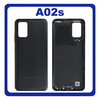 Γνήσια Original Samsung Galaxy A02s, Galaxy A 02s (SM-A025F, SM-A025F/DS), Rear Back Battery Cover Πίσω Κάλυμμα Καπάκι Πλάτη Μπαταρίας Black Μαύρο GH81-20239A (Service Pack By Samsung)