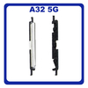 Γνήσια Original Samsung Galaxy A32 5G, A 32 5G (SM-A326B, SM-A326B/DS) Volume Button External Side Keys Πλαϊνό Πλήκτρο Κουμπί Ρύθμισης Έντασης Ήχου Awesome White Άσπρο GH64-08403B​ (Service Pack By Samsung)