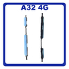 Γνήσια Original Samsung Galaxy A32, A 32 (SM-A325F, SM-A325F/DS) Power Key Flex Cable On/Off + Volume Key Buttons Καλωδιοταινία Πλήκτρων Εκκίνησης + Έντασης Ήχου Awesome Blue Μπλε GH64-08389C (Service Pack By Samsung)