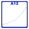 Γνήσια Original Samsung Galaxy A12 A125 (SM-A125F/DSN, SM-A125F/DS, SM-A125F, SM-A125M, SM-A125U) CBF Coaxial Antenna Cable 117mm Καλώδιο Κεραίας Ομοαξονικό Blue Μπλε GH39-02043A (Service Pack By Samsung)