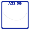 Original Γνήσιο Samsung Galaxy A22 5G A226 (SM-A226B, SM-A226B/DS, SM-A226B/DSN) CBF Coaxial Antenna Cable Καλώδιο Κεραίας Ομοαξονικό White Άσπρο GH81-20735A (Service Pack By Samsung)