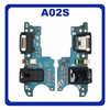 Original Γνήσιο Samsung Galaxy A02S (SM-A025F, SM-A025F/DS,) USB Type-C Charging Dock Connector Flex Sub Board, Καλωδιοταινία Υπό Πλακέτα Φόρτισης + Microphone Μικρόφωνο + Audio Jack Θύρα Ακουστικών GH81-20187A (Service Pack By Samsung)