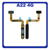 Γνήσια Original Samsung Galaxy A22 4G, A 22 4G (SM-A225F, SM-A225F/DS) Fingerprint Flex Sensor Αισθητήρας Δακτυλικού Αποτυπώματος Black Μαύρο GH96-14401A (Service Pack By Samsung)