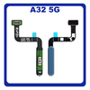 Γνήσια Original Samsung Galaxy A32 5G, A 32 5G (SM-A326B, SM-A326B/DS) Fingerprint Flex Sensor Αισθητήρας Δακτυλικού Αποτυπώματος Awesome Blue Μπλε GH96-14184B (Service Pack By Samsung)