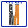 Γνήσια Original Samsung Galaxy A32 (SM-A325F, SM-A325F/DS), A22 4G (SM-A225F, SM-A225F/DS) Main LCD Flex Cable Καλωδιοταινία Οθόνης GH59-15453A (Service Pack By Samsung)