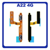 Γνήσια Original Samsung Galaxy A22 4G, A 22 4G (SM-A225F, SM-A225F/DS) Power Key Flex Cable On/Off + Volume Key Buttons Καλωδιοταινία Πλήκτρων Εκκίνησης + Έντασης Ήχου GH59-15473A (Service Pack By Samsung)
