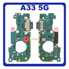 Γνήσια Original Samsung Galaxy A33 5G (SM-A336E, SM-A336B) USB Type-C Charging Dock Connector Flex Sub Board, Καλωδιοταινία Υπό Πλακέτα Φόρτισης + Microphone Μικρόφωνο GH96-15022A (Service By Samsung)