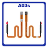 Γνήσια Original Samsung Galaxy A03s (SM-A037G, SM-A037U​) Fingerprint Flex Sensor Αισθητήρας Δακτυλικού Αποτυπώματος Black Μαύρο GH81-21250A (Service Pack By Samsung)