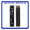 Γνήσια Original Samsung Galaxy S20 FE 4G (SM-G780F, SM-G780F/DSM), Galaxy S20 FE 5G (SM-G781B) Main Flex Cable Καλωδιοταινία Οθόνης GH59-15385A (Service Pack By Samsung)