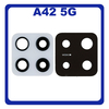 Γνήσια Original Samsung Galaxy A42 5G, Galaxy A 42 5G (SM-A426B, SM-A426B/DS, SM-A4260) Rear Back Camera Glass Lens Πίσω Τζαμάκι Κάμερας Prism Dot White Άσπρο GH64-08249B (Service Pack By Samsung)