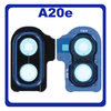 Γνήσιο Original Samsung Galaxy A20e 2019 A202 (SM-A202F, SM-A202K, SM-A202F/DS) Deco Frame For Rear Back Camera Lens Διακοσμητικό Πλαίσιο Για Πίσω Τζαμάκι Κάμερας Blue Μπλε GH98-44338C (Service Pack By Samsung)