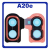 Γνήσιο Original Samsung Galaxy A20e 2019 A202 (SM-A202F, SM-A202K, SM-A202F/DS) Deco Frame For Rear Back Camera Lens Διακοσμητικό Πλαίσιο Για Πίσω Τζαμάκι Κάμερας Coral Κοραλί GH98-44338D (Service Pack By Samsung)