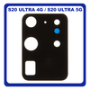 Γνήσια Original Samsung Galaxy S20 Ultra 5G (SM-G988, SM-G988U), S20 Ultra 4G (SM-G988B/DS) Rear Back Camera Glass Lens Πίσω Τζαμάκι Κάμερας GH64-08194A (Service Pack By Samsung)