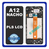 Γνήσιο Original Samsung Galaxy A12 NACHO SM-A127 (SM-A127F/DSN, SM-A127F/DS) Lcd Display Οθόνη + Touch Screen Μηχανισμός Αφής + Frame Πλαίσιο Black Μαύρο GH82-26485A (Service Pack By Samsung)