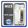 Γνήσια Original Samsung Galaxy M23 5G, Galaxy M 23 5G (SM-M236B) TFT LCD Display Screen Assembly Οθόνη + Touch Screen Digitizer Μηχανισμός Αφής + Frame Bezel Πλαίσιο Σασί  Black Μαύρο GH82-28487A (Service Pack By Samsung)