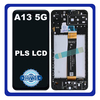 Γνήσια Original Samsung Galaxy A13 5G (SM-A136U, SM-A136U1) PLS LCD Display Screen Assembly Οθόνη + Touch Screen Digitizer Μηχανισμός Αφής + Frame Bezel Πλαίσιο Σασί Black Μαύρο GH82-29077A (Service Pack By Samsung)