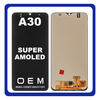 HQ OEM Συμβατό Για Samsung Galaxy A30, Galaxy A 30 (SM-A305F, SM-A305FN, SM-A305G) Super AMOLED LCD Display Screen Assembly Οθόνη + Touch Screen Digitizer Μηχανισμός Αφής Black Μαύρο (Grade AAA+++)