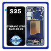 Γνήσια Original Samsung Galaxy S25 5G (SM-S931B, SM-S931B/DS) Dynamic LTPO AMOLED 2X LCD Display Screen Assembly Οθόνη + Touch Screen Digitizer Μηχανισμός Αφής + Frame Bezel Πλαίσιο Σασί Navy Blue Μπλε GH82-36329D​ (Service Pack By Samsung)