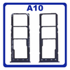 Γνήσιο Original Samsung Galaxy A10 A105 (SM-A105F/DS, SM-A105FN/DS, SM-A105G/DS, SM-A105M/DS, SM-A105F, SM-A105G, SM-A105M, SM-A105FN) SIM Card Tray Cover Assy + Micro SD Tray Slot Υποδοχέας Βάση Θήκη Κάρτας SIM Κάλυμμα Black Μαύρο GH98-44169A (Service Pack By Samsung)