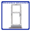 Γνήσια Original Samsung Galaxy Note 20 Ultra N985 (N985F) , Note20 Ultra 5G N986 (N986B) SIM Card Tray + Micro SD Tray Slot Υποδοχέας Βάση Θήκη Κάρτας SIM Mystic Bronze GH98-45806D (Service Pack By Samsung)
