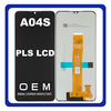 HQ OEM Συμβατό Για Samsung Galaxy A04S (SM-A047F, SM-A047F/DS) PLS LCD Display Screen Assembly Οθόνη + Touch Screen Digitizer Μηχανισμός Αφής Black Μαύρο (Grade AAA+++)