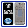 Γνήσια Original Samsung Galaxy A26 5G (SM-A266B) Super AMOLED LCD Display Screen Assembly Οθόνη + Touch Screen Digitizer Μηχανισμός Αφής + Frame Bezel Lime Green Πράσινο GH82-37049C (Service Pack By Samsung)