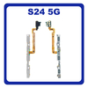 Γνήσια Original Samsung Galaxy Galaxy S24 (SM-S921B, SM-S921B/DS) Power Key Flex Cable On/Off + Volume Key Buttons Καλωδιοταινία Πλήκτρων Εκκίνησης + Έντασης Ήχου GH59-15735A (Service Pack By Samsung)
