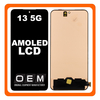 HQ OEM Συμβατό Με Xiaomi 13 5G (2211133C, 2211133G), AMOLED LCD Display Screen Assembly Οθόνη + Touch Screen Digitizer Μηχανισμός Αφής Black Μαύρο (Premium A+)