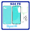 Γνήσια Original Samsung Galaxy S24 FE (SM-S721B, SM-S721B/DS) Adhesive Foil Sticker Kit LCD Cover Tape Κόλλα Διπλής Όψης GH82-35930A (Service Pack By Samsung)