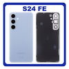 Γνήσια Original Samsung Galaxy S24 FE (SM-S721B, SM-S721B/DS) Rear Back Battery Cover Πίσω Καπάκι Πλάτη Μπαταρίας Blue Μπλε GH82-35832E (Service Pack By Samsung)