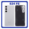 Γνήσια Original Samsung Galaxy S24 FE (SM-S721B, SM-S721B/DS) Rear Back Battery Cover Πίσω Καπάκι Πλάτη Μπαταρίας Gray Γκρι GH82-35832B (Service Pack By Samsung)