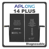 HQ OEM Συμβατό Με iPhone 14 Plus, iPhone 14+ (A2886, A2632) APLONG Battery Μπαταρία Li-Ion 4323 mAh Diagnosable Bulk (Premium A+) (1 Year Warranty Για Συνεργατες B2B)