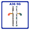 Γνήσια Original Samsung Galaxy  A36 5G (SM-A366E, SM-A366E/DS) Power Key Flex Cable On/Off + Volume Key Buttons Καλωδιοταινία Πλήκτρων Εκκίνησης + Έντασης Ήχου GH59-15854A (Service Pack By Samsung)