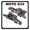 Γνήσια Original Motorola Moto G34 (XT2363-2, XT2363-3) USB Type-C Charging Dock Connector Flex Sub Board, Καλωδιοταινία Υπό Πλακέτα Φόρτισης + Microphone Μικρόφωνο + Audio Jack 5P68C23730 (Service Pack By Motorola)