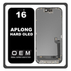 HQ OEM Συμβατό Με iPhone 16 (A3287, A3081) APLONG HARD OLED LCD Display Screen Assembly Οθόνη + Touch Screen Digitizer Μηχανισμός Αφής Black Μαύρο (Premium A+) (Lifetime Warranty Για Συνεργατες B2B)