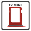 Original for Apple iPhone 12 Mini , iPhone12 Mini (A2399, A2176, A2398) SIM Card Tray Red Κόκκινο​​ Pulled