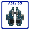 New Refurbished Samsung Galaxy A52s 5G (SM-A528B, SM-A528B/DS) Version K2 USB Type-C Charging Dock Connector Flex Sub Board, Καλωδιοταινία Υπό Πλακέτα Φόρτισης + Microphone Μικρόφωνο + Audio Jack Θύρα Ακουστικών