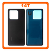 HQ OEM Συμβατό Με Xiaomi 14T (2406APNFAG), Rear Back Battery Cover Black Μαύρο (Premium A+)