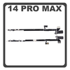 Original For Original Apple iPhone 14 Pro Max (A2894, A2651) Bluetooth Antenna Flex Cable Κεραία Pulled